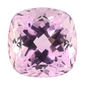 AAAA Martha Rocha Kunzite (Cush 10x10 mm) 5.00 ctw - Sticky add to cart bar