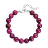 Fuchsia Tiger's Eye