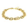 Italian 14K Yellow Gold Mirror Rolo Bracelet, Gold Bracelet, Gold Jewelry 8.2mm  (7.0-8.0 Inch) 3.5 Grams - Sticky add to cart bar
