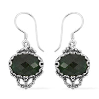 Bali Legacy Chrome Quartz Earrings in Sterling Silver 6.50 ctw