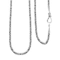 Bali Legacy Sterling Silver 2.5mm Borobudur Necklace 36 Inches 37 Grams - Sticky add to cart bar