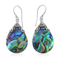 Abalone Shell Drop Earrings - Sticky add to cart bar
