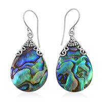 Abalone Shell Drop Earrings