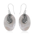 Mother Of Pearl Earrings in Sterling Silver - Sticky add to cart bar