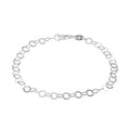 Italian Sterling Silver 5.5mm Open Rolo Anklet (9 In) 3 Grams - Sticky add to cart bar