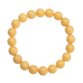 Honey Quartz Beaded Stretch Bracelet 154.50 ctw - Sticky add to cart bar