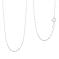 Italian Sterling Silver 5mm Singapore Chain Necklace (18 Inches) (1.20 g) - Sticky add to cart bar
