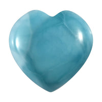 AAA Larimar (Hrt 10 mm) 4.00 ctw Loose Gemstone