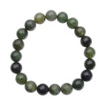 Canadian Jade 166.50 ctw Bracelet, Beaded Stretch Bracelet, Jade Beads Bracelet - Sticky add to cart bar