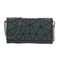 YOUZEY Multi Color Vegan Leather Triangle Irridescent Holographic Wallet - Sticky add to cart bar