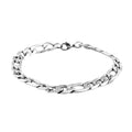 Figaro Bracelet in Stainless Steel (8.50 In) 14.40 Grams - Sticky add to cart bar