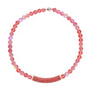 Red Aurora Borealis Glass