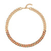 Multi Color Austrian Crystal in Goldtone