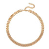 Champagne Austrian Crystal in Goldtone