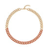 Red Austrian Crystal in Goldtone