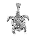 Bali Legacy Sterling Silver Turtle Pendant 7.90 Grams - Sticky add to cart bar