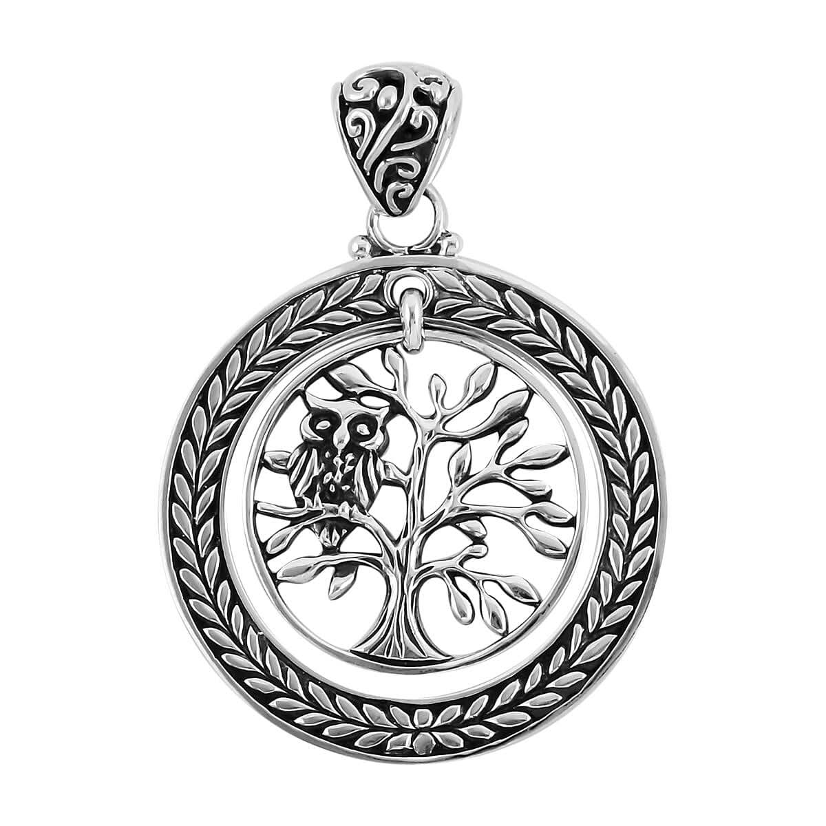BALI LEGACY Sterling Silver Tree of Life Pendant 9 Grams