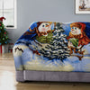 Two Snowman & Christmas Tree