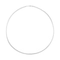 Italian Sterling Silver 3mm Omega Necklace 20 Inches 13.40 Grams - Sticky add to cart bar