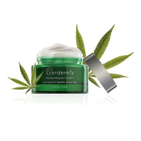 Verdermis Hemp Muscle Cream 50ml/1.7oz (Made in USA) , Hemp Cream , Muscle Pain Relief Cream