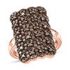 Champagne Diamond in Rose Gold Vermeil
