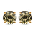 ILIANA 18K Yellow Gold AAA Turkizite Solitaire Stud Earrings 2.00 ctw - Sticky add to cart bar