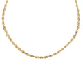 New York Closeout Deal 10K Yellow Gold 1.5mm Rope Chain Necklace 18 Inches 1.30 Grams - Sticky add to cart bar