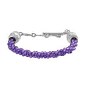 One time Only KARIS Amethyst Bracelet in Platinum Bond (6.50 In) 25.00 ctw - Sticky add to cart bar
