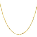 New York Closeout 14K Yellow Gold 2mm Figaro Necklace 18 Inches 1.6 Grams - Sticky add to cart bar