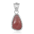 Artisan Crafted Tanzanian Natronite Solitaire Pendant in Sterling Silver 8.85 ctw - Sticky add to cart bar