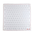 Tamsy No Kid Hungry Logo White Silk Scarf - Sticky add to cart bar