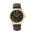 GENOA Miyota Japanese Movement Watch with Black Color Genuine Leather Strap (7.00-8.50 Inches) (39mm) - Sticky add to cart bar