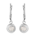 Artisan Crafted Polki Diamond Earrings in Platinum Over Sterling Silver 0.25 ctw - Sticky add to cart bar