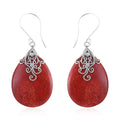 Sponge Coral Earrings in Sterling Silver - Sticky add to cart bar