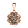 Champagne Diamond in Rose Gold Vermeil