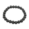 Shungite Beaded Stretch Bracelet 87.50 ctw - Sticky add to cart bar