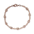 Marropino Morganite Bracelet in Vermeil Rose Gold Over Sterling Silver (7.25 In) 8.10 Grams 3.65 ctw - Sticky add to cart bar