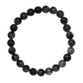 Larvikite Beaded Stretch Bracelet 174.00 ctw - Sticky add to cart bar