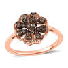 Champagne Diamond in Rose Gold Vermeil