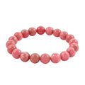 Norwegian Thulite Beaded Stretch Bracelet 165.00 ctw (6.50 In) - Sticky add to cart bar