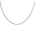 Italian 14K RG Over Sterling Silver 2.1mm Necklace (24 Inches) (3.10 g) - Sticky add to cart bar