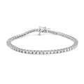 NY Closeout 14K White Gold Diamond Classic Tennis Bracelet (7.00 In) 8.90 Grams 2.00 ctw - Sticky add to cart bar