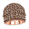 Champagne Diamond in Rose Gold Vermeil