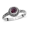 BALI LEGACY Treated Ruby Solitaire Ring in Sterling Silver 1.15 ctw - Sticky add to cart bar