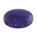 Charoite Palm Stone 25x40mm - M (Approx 110 ctw) - Sticky add to cart bar
