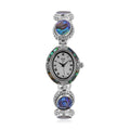 Doorbuster BALI LEGACY EON 1962 Abalone Shell Swiss Movement Watch in Sterling Silver (7.50 In) (25 g) (26mm) - Sticky add to cart bar