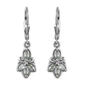 Narsipatnam Alexandrite Lever Back Earrings in Sterling Silver 0.85 ctw - Sticky add to cart bar