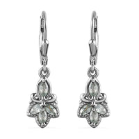 Narsipatnam Alexandrite Lever Back Earrings in Sterling Silver 0.85 ctw