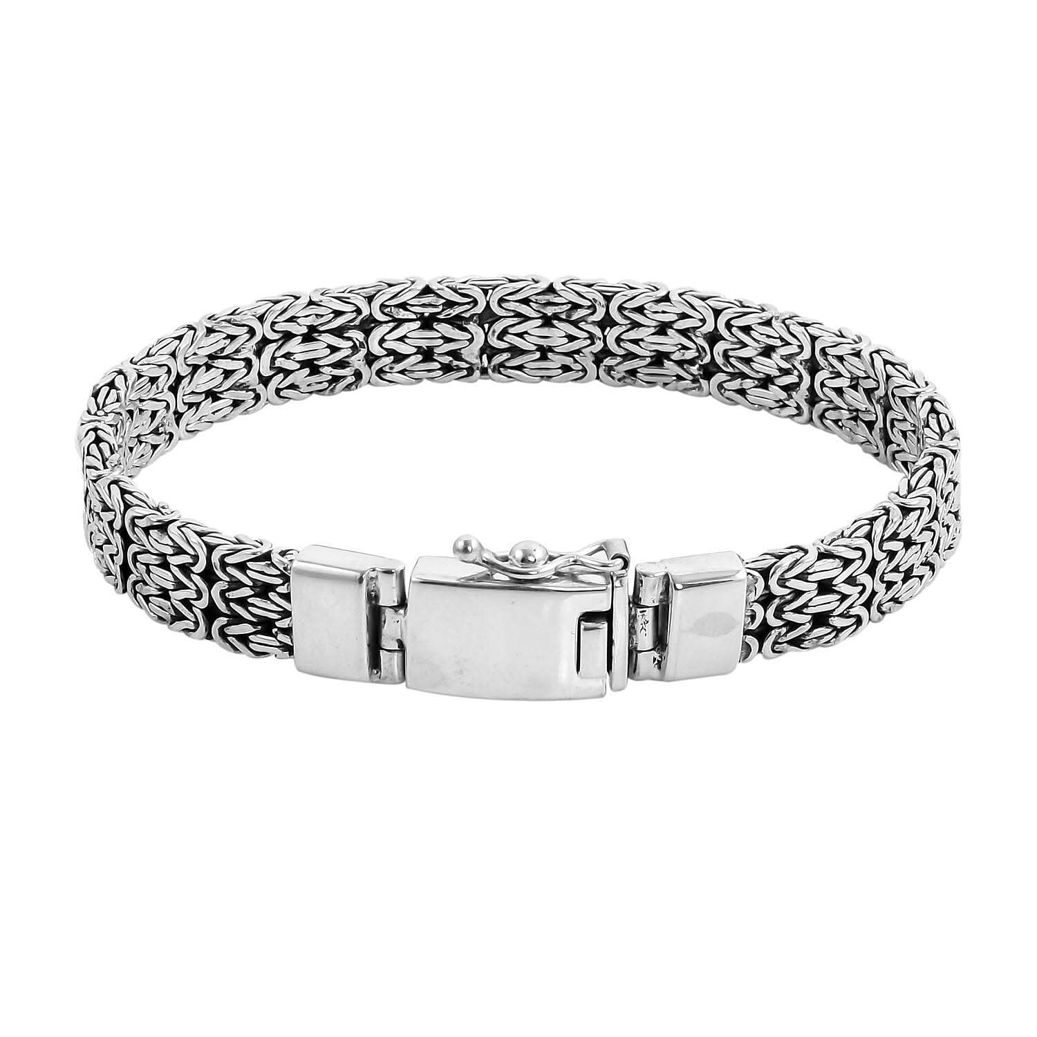 BALI LEGACY Sterling Silver Borobudur Bracelet (8.00 In) 45.50 Grams