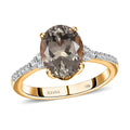 ILIANA 18K Yellow Gold AAA Turkizite, Diamond (G-H, SI) Ring (Size 7.0) (3 g) 3.40 ctw - Sticky add to cart bar